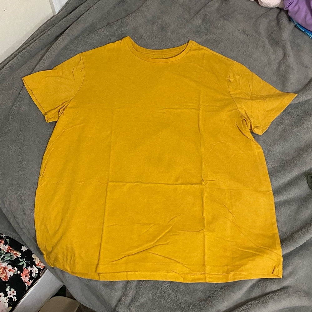 Plain Yellow Tee